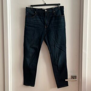High-rise skinny jeans